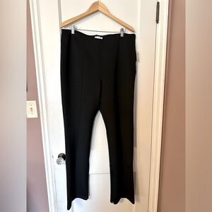 Good American Black Scuba “Good Waist” Pants NWT